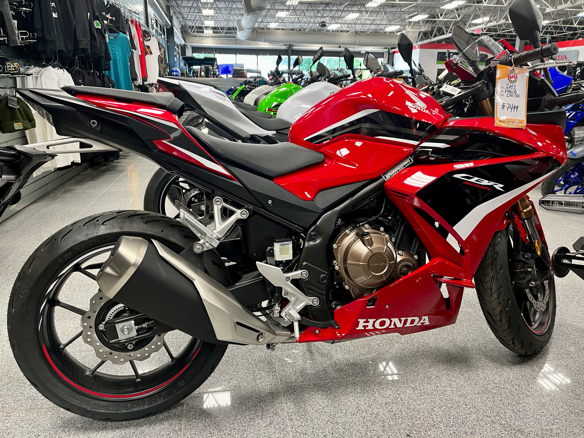 2022 Honda CBR500R ABS in Marietta, Ohio - Photo 2