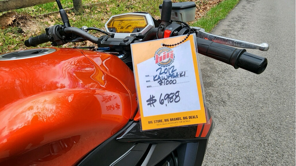 2012 Kawasaki Z1000 in Marietta, Ohio - Photo 4
