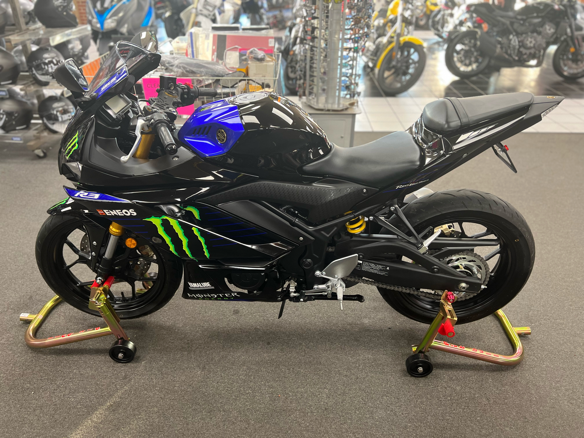 2021 Yamaha YZF-R3 Monster Energy Yamaha MotoGP Edition in Oklahoma City, Oklahoma - Photo 1