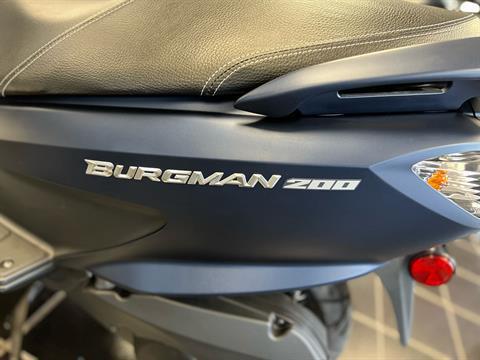 2022 Suzuki Burgman 200 in Oklahoma City, Oklahoma - Photo 5