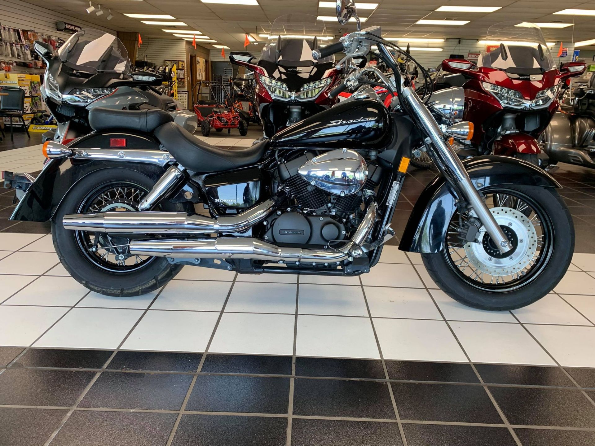 Used 2019 Honda Shadow Aero 750 Black PRA500101 Motorcycles in