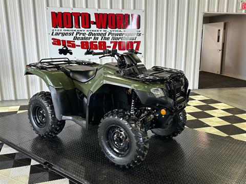 2021 Honda FourTrax Rancher 4x4 Automatic DCT IRS in Utica, New York - Photo 1