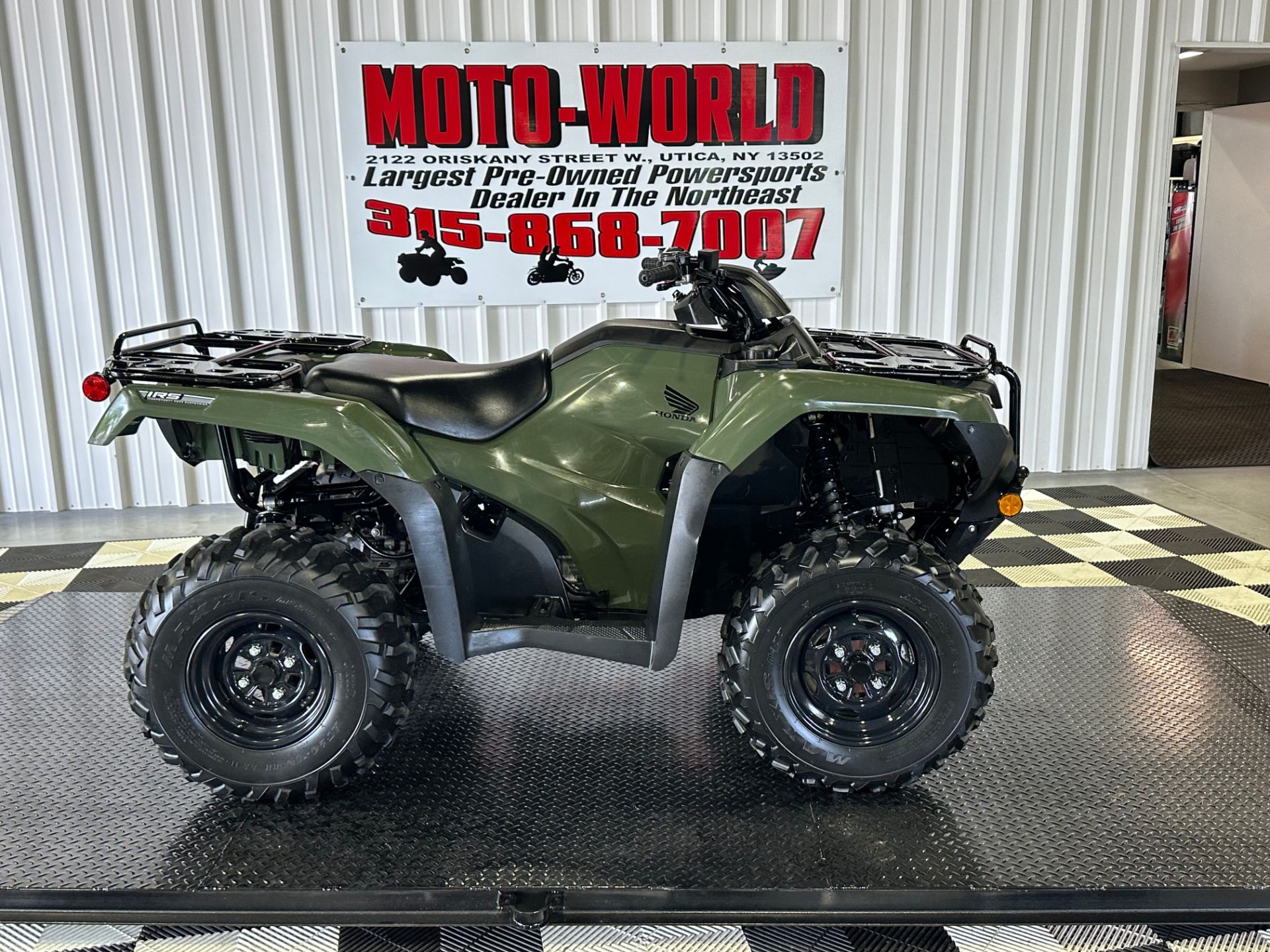 2021 Honda FourTrax Rancher 4x4 Automatic DCT IRS in Utica, New York - Photo 3