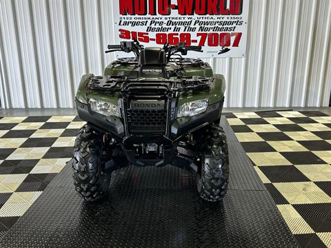 2021 Honda FourTrax Rancher 4x4 Automatic DCT IRS in Utica, New York - Photo 5