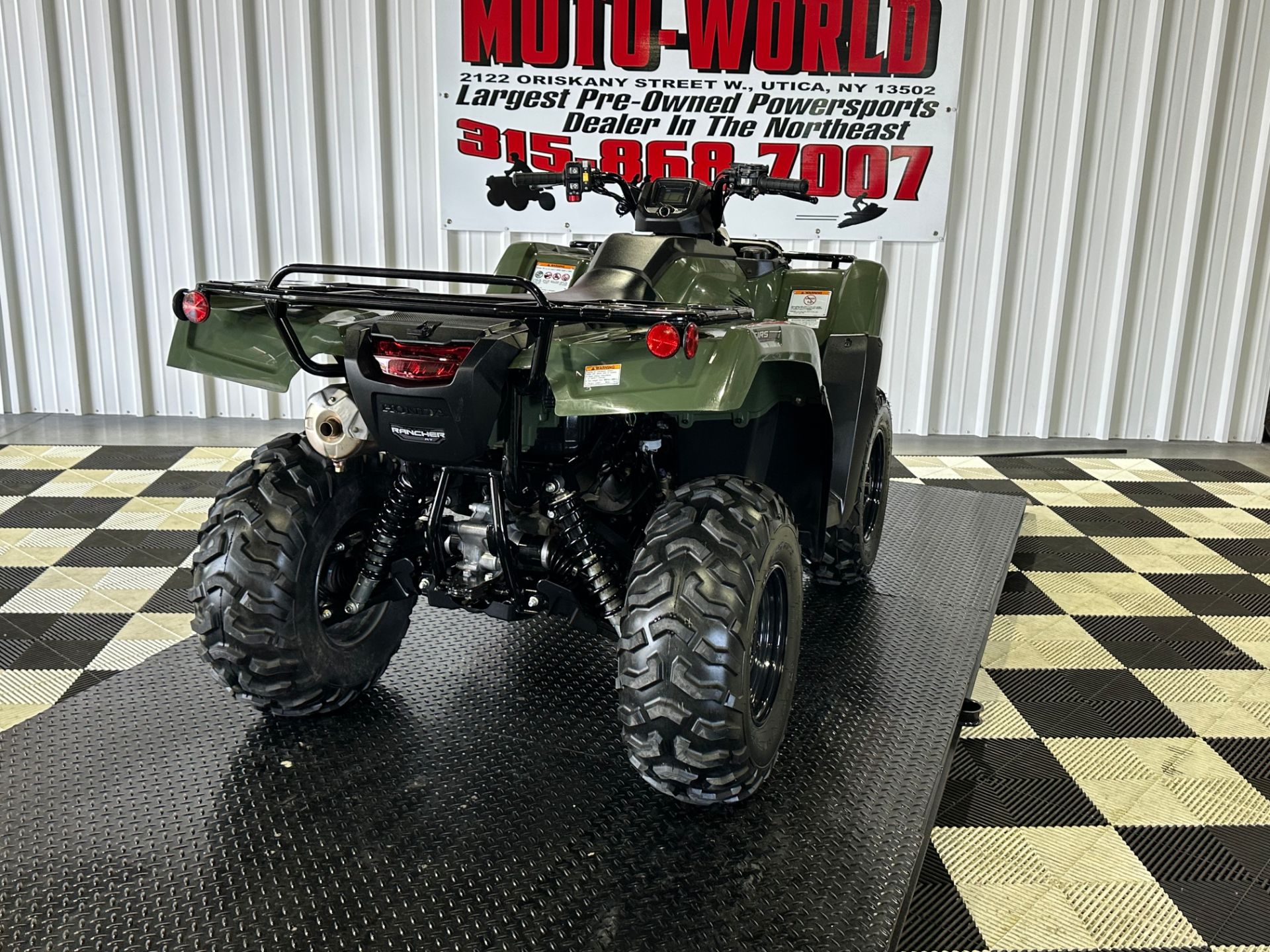 2021 Honda FourTrax Rancher 4x4 Automatic DCT IRS in Utica, New York - Photo 16