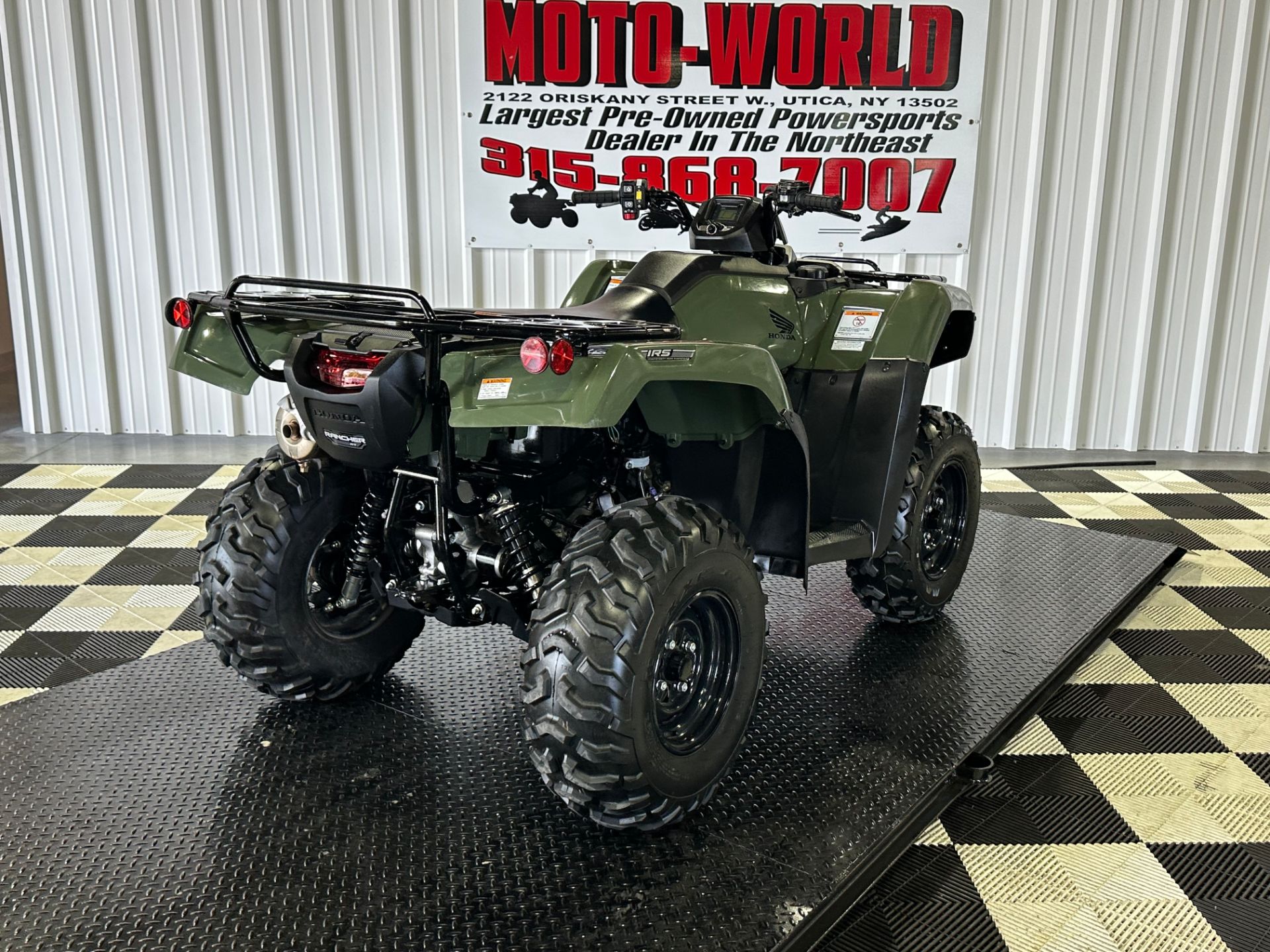 2021 Honda FourTrax Rancher 4x4 Automatic DCT IRS in Utica, New York - Photo 17