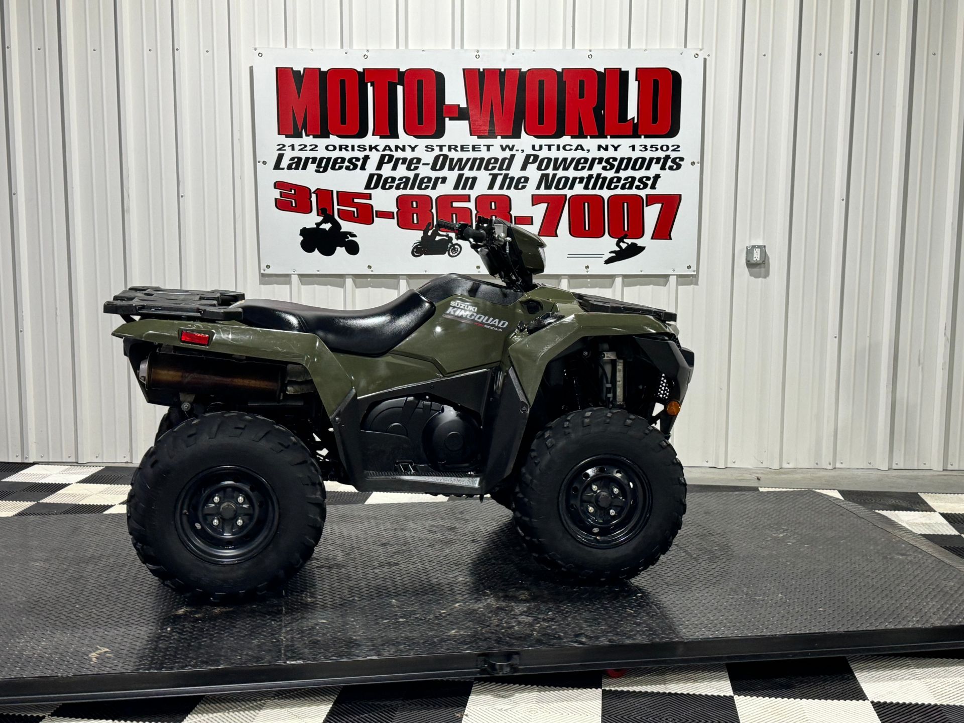 2022 Suzuki KingQuad 500AXi Power Steering in Utica, New York - Photo 6