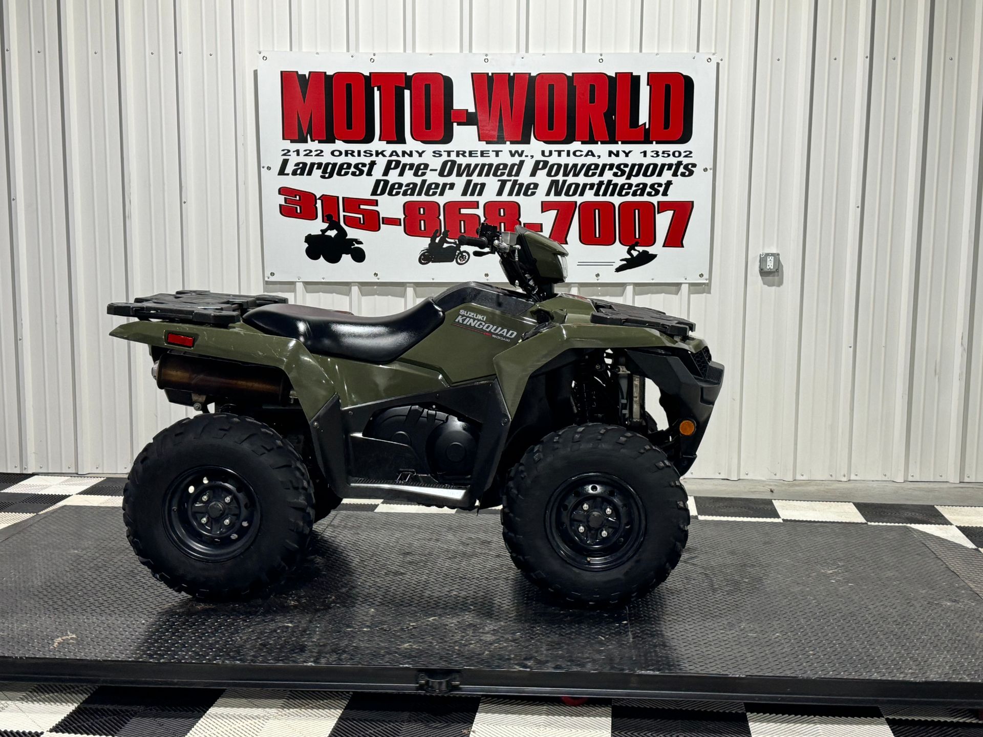 2022 Suzuki KingQuad 500AXi Power Steering in Utica, New York - Photo 12