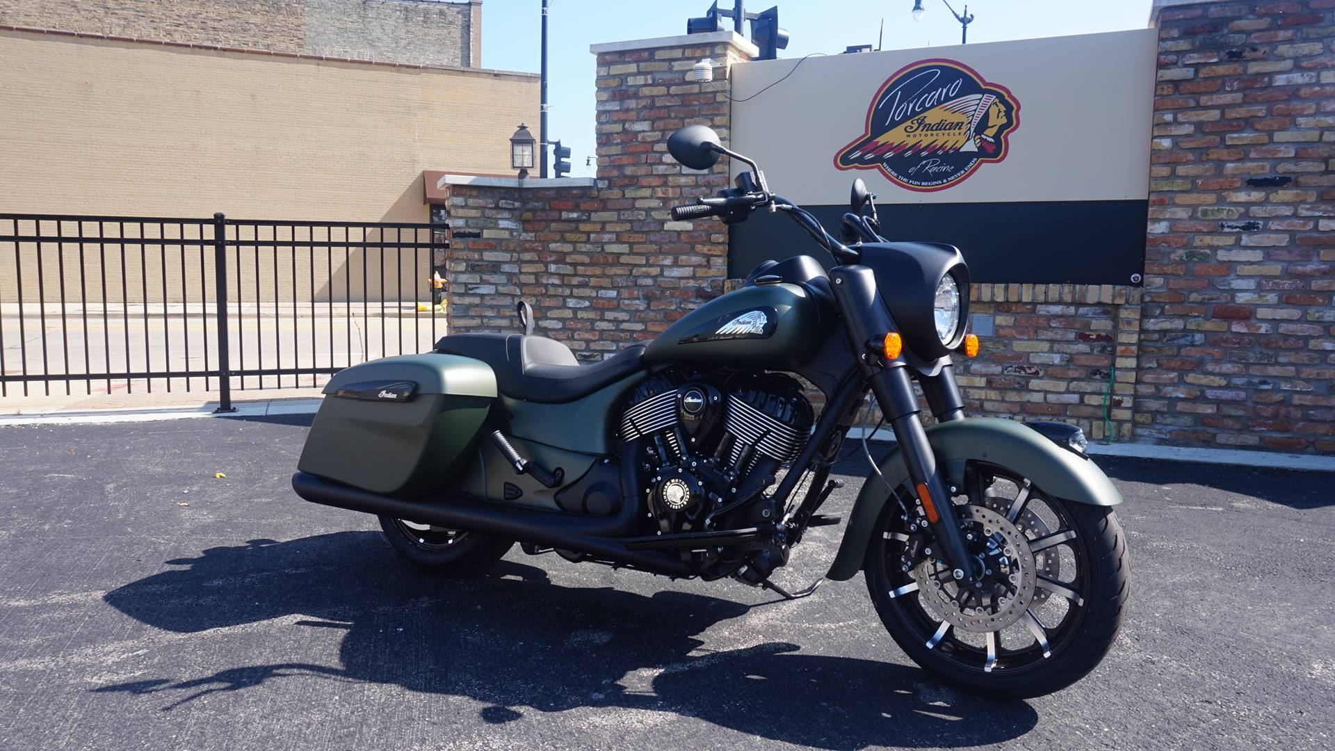 New 2020 Indian Springfield® Dark Horse® Motorcycles in Racine, WI ...