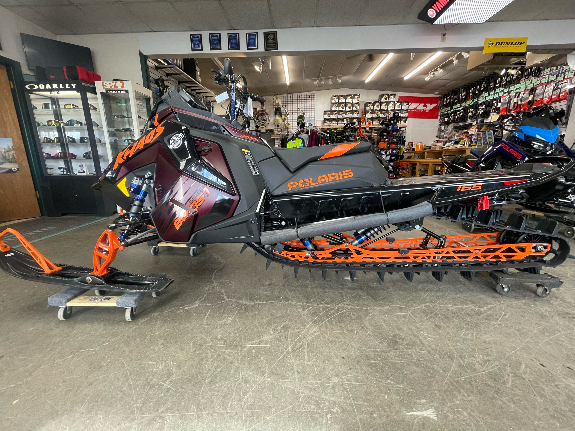 2025 Polaris Patriot Boost RMK Khaos 165 SC in Gunnison, Colorado - Photo 2