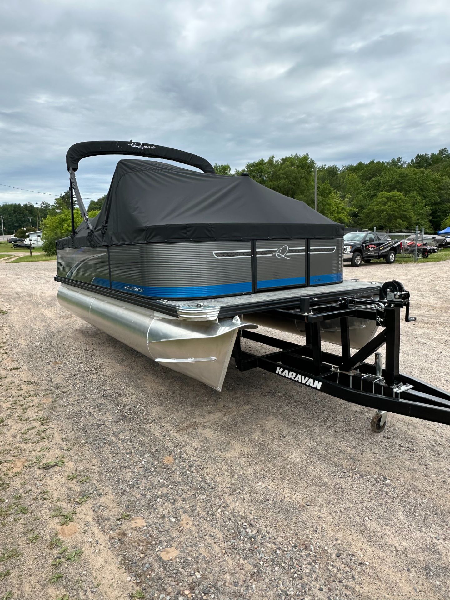 2024 Qwest Pontoons  8518 AQ XRE FISH L in Iron Mountain, Michigan - Photo 6