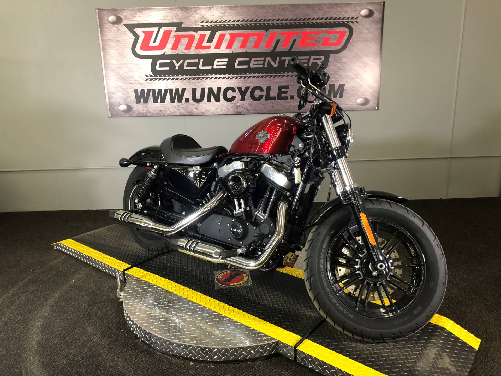 Used 2016 Harley Davidson Forty Eight Motorcycles In Tyrone Pa 435721 Velocity Red Sunglo