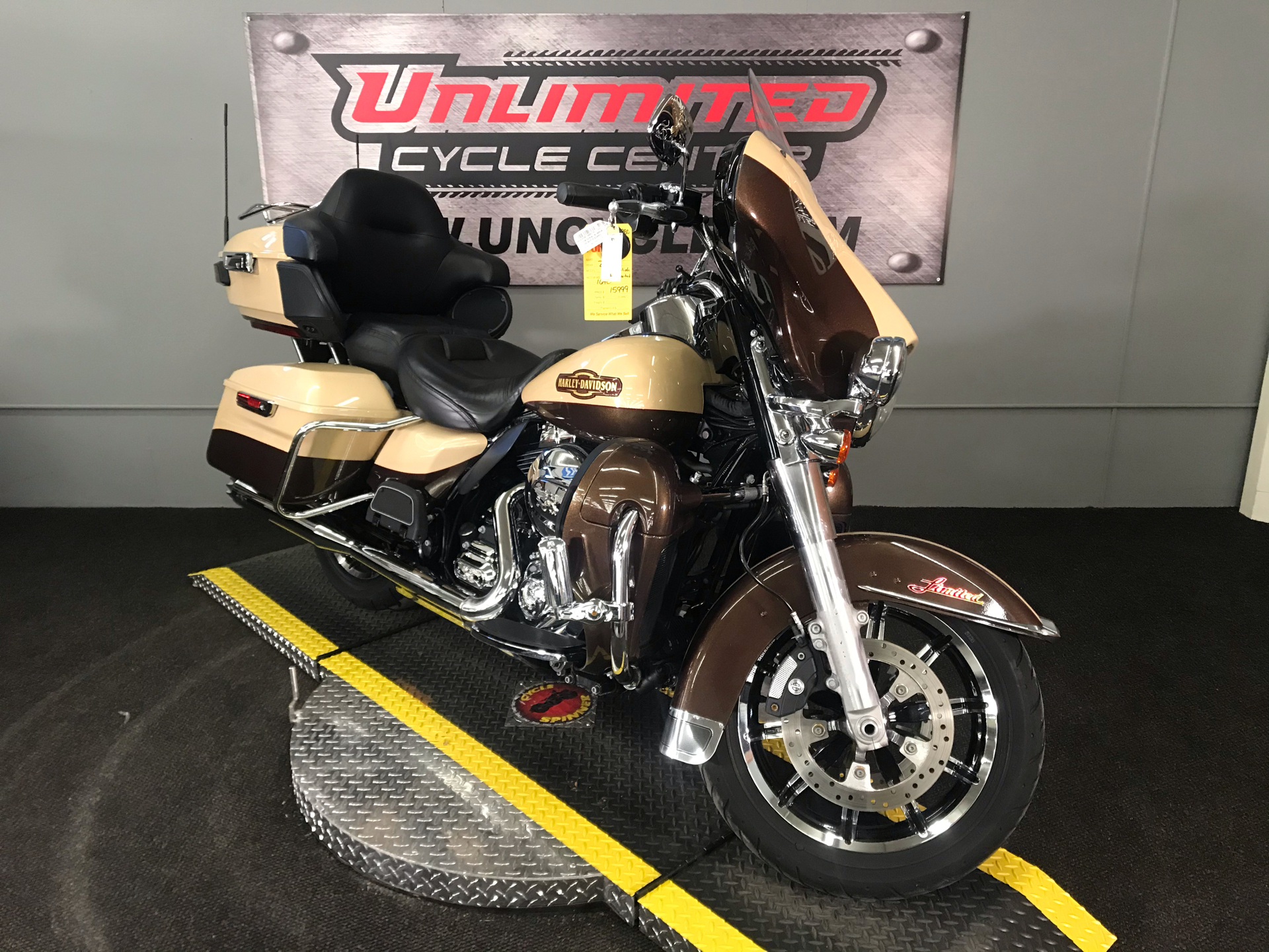 Used 2014 Harley Davidson Ultra Limited Motorcycles In Tyrone Pa 633694 Sand Pearl Canyon Brown Pearl