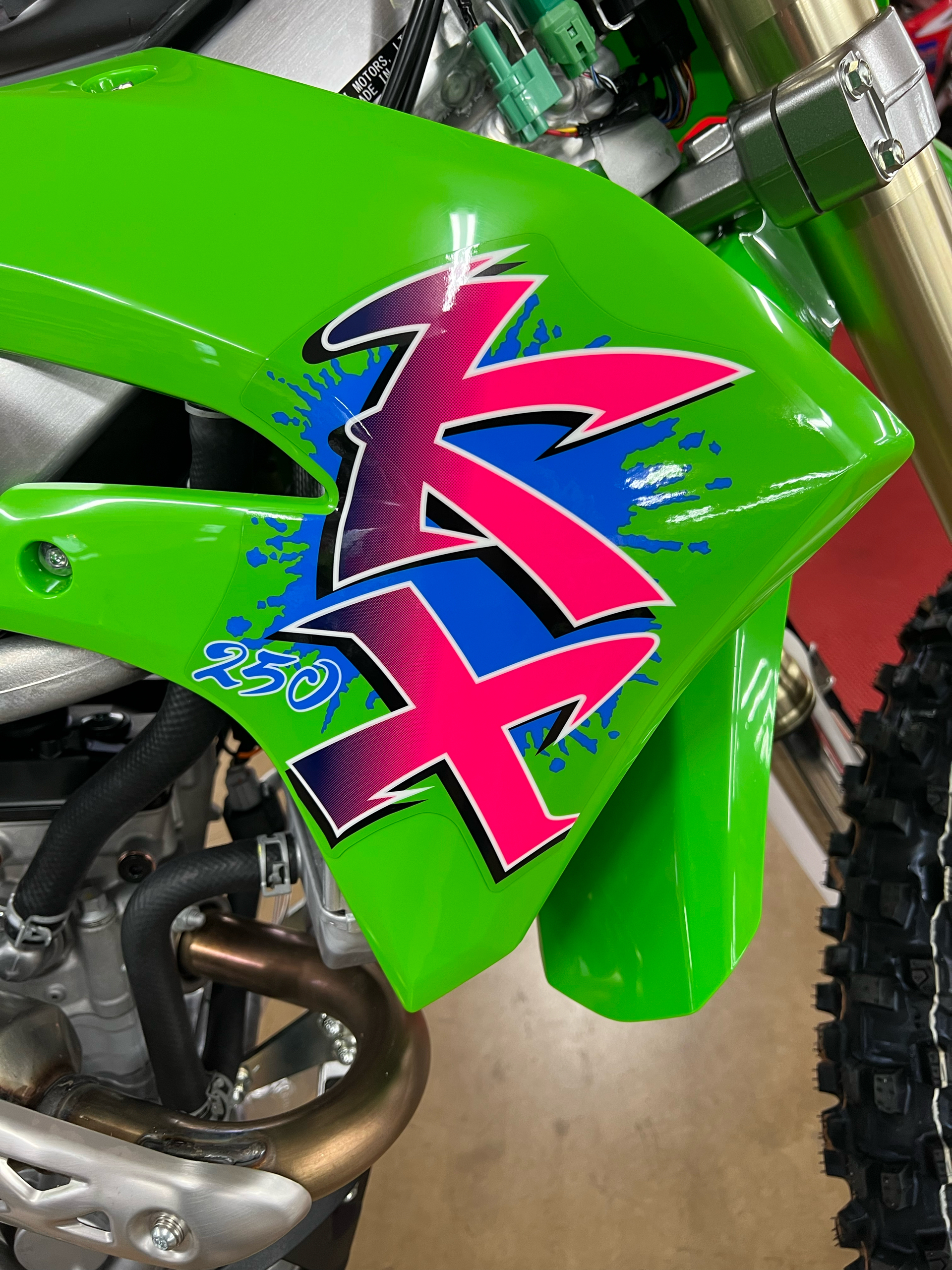 2024 Kawasaki KX 250 50th Anniversary Edition in Redding, California - Photo 3