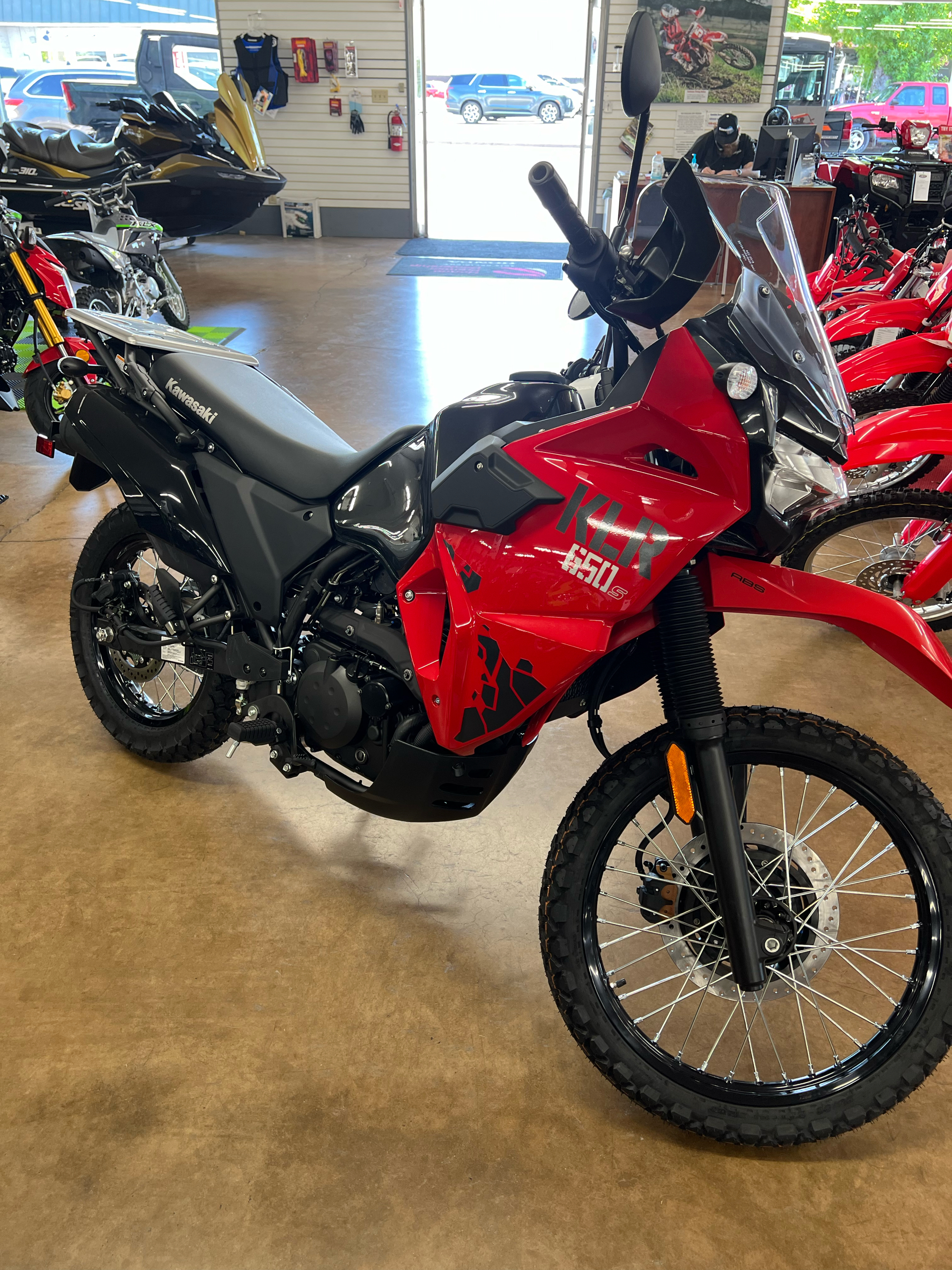 2024 Kawasaki KLR 650 S ABS in Redding, California - Photo 1