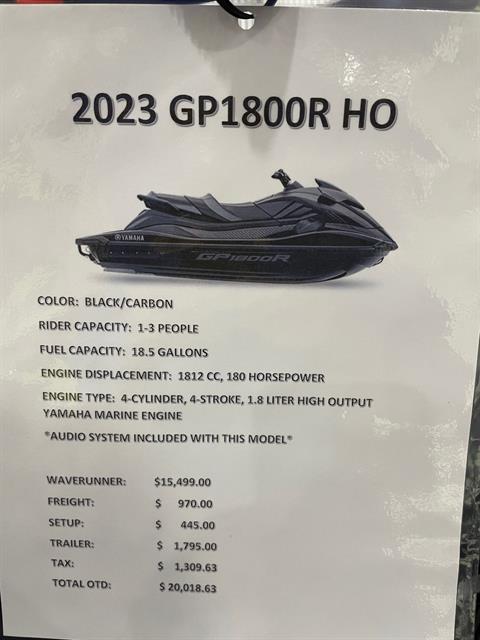 2023 Yamaha GP1800R HO with Audio in Gulfport, Mississippi - Photo 6