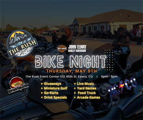 Bike Night at The Rush Event Center
