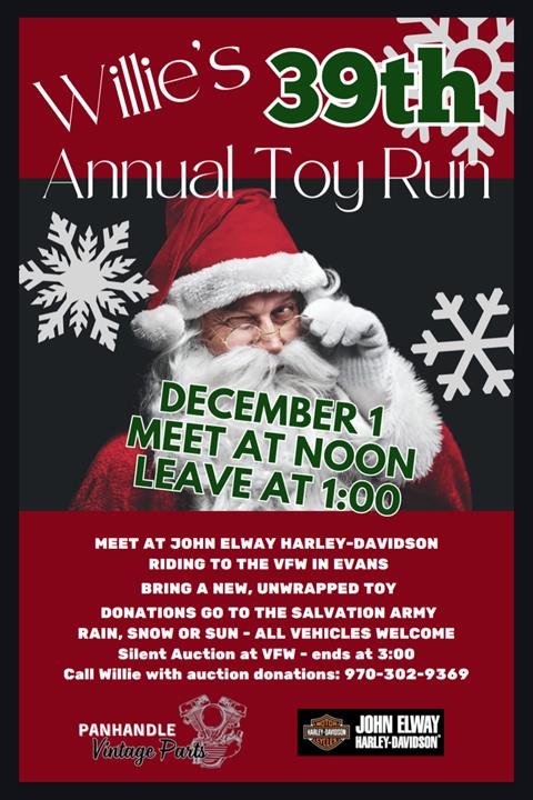 Willie's 39th Annual Toy Run 