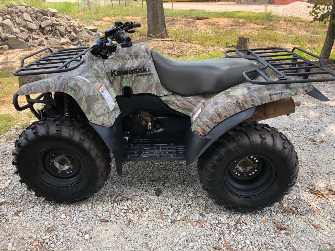 08 Kawasaki Prairie 360 4x4 For Sale Columbia Sc