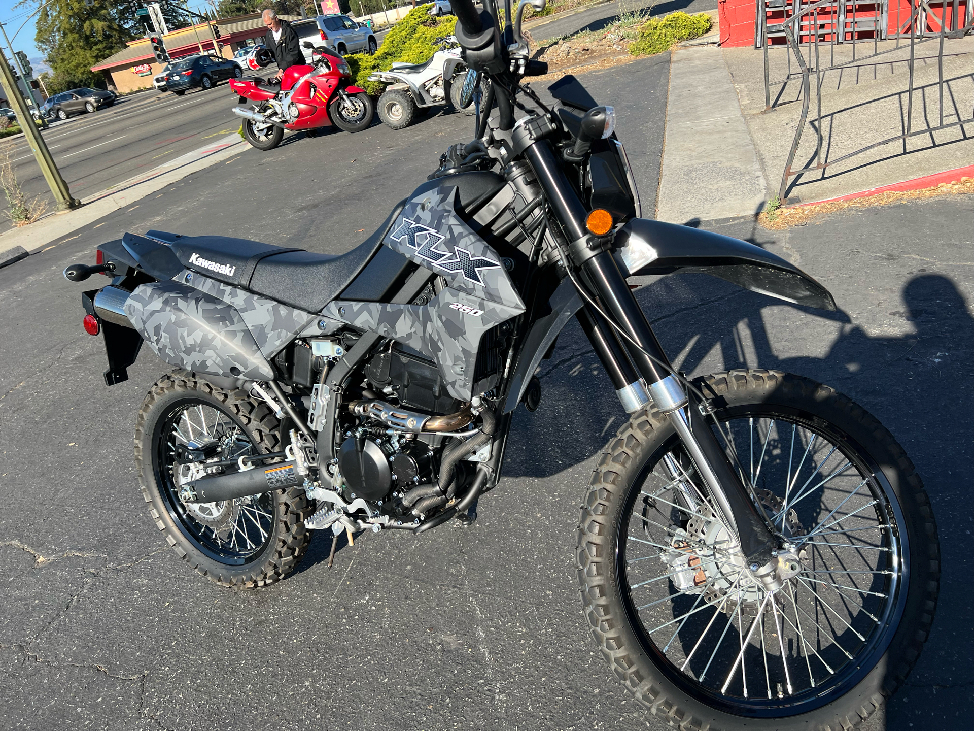 2020 Kawasaki KLX 250 Camo in San Jose, California - Photo 3