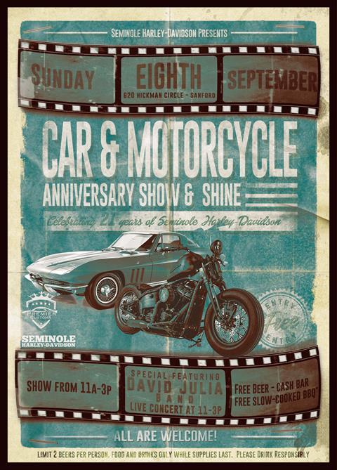 Anniversary Car and Motorcycle Show