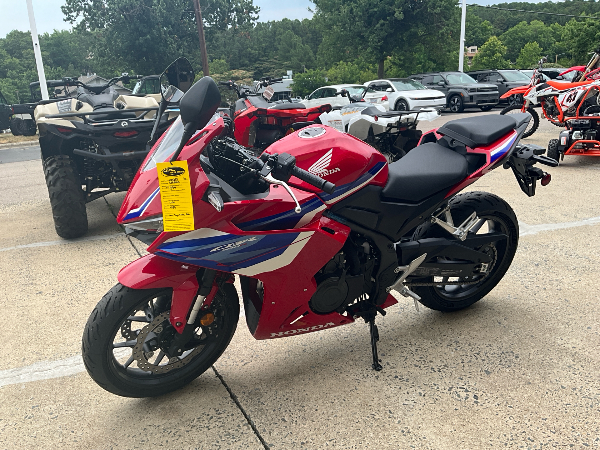 2024 Honda CBR500R ABS in Durham, North Carolina - Photo 4