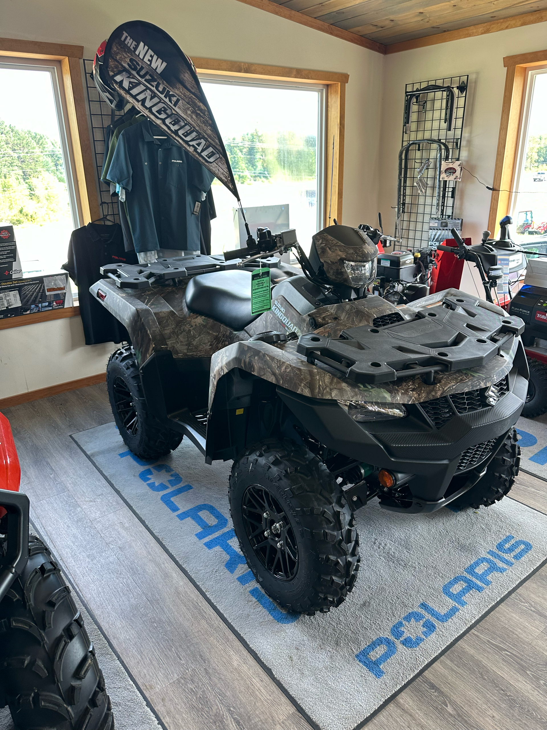 2023 Suzuki KingQuad 500AXi Power Steering SE Camo in Malone, New York - Photo 1