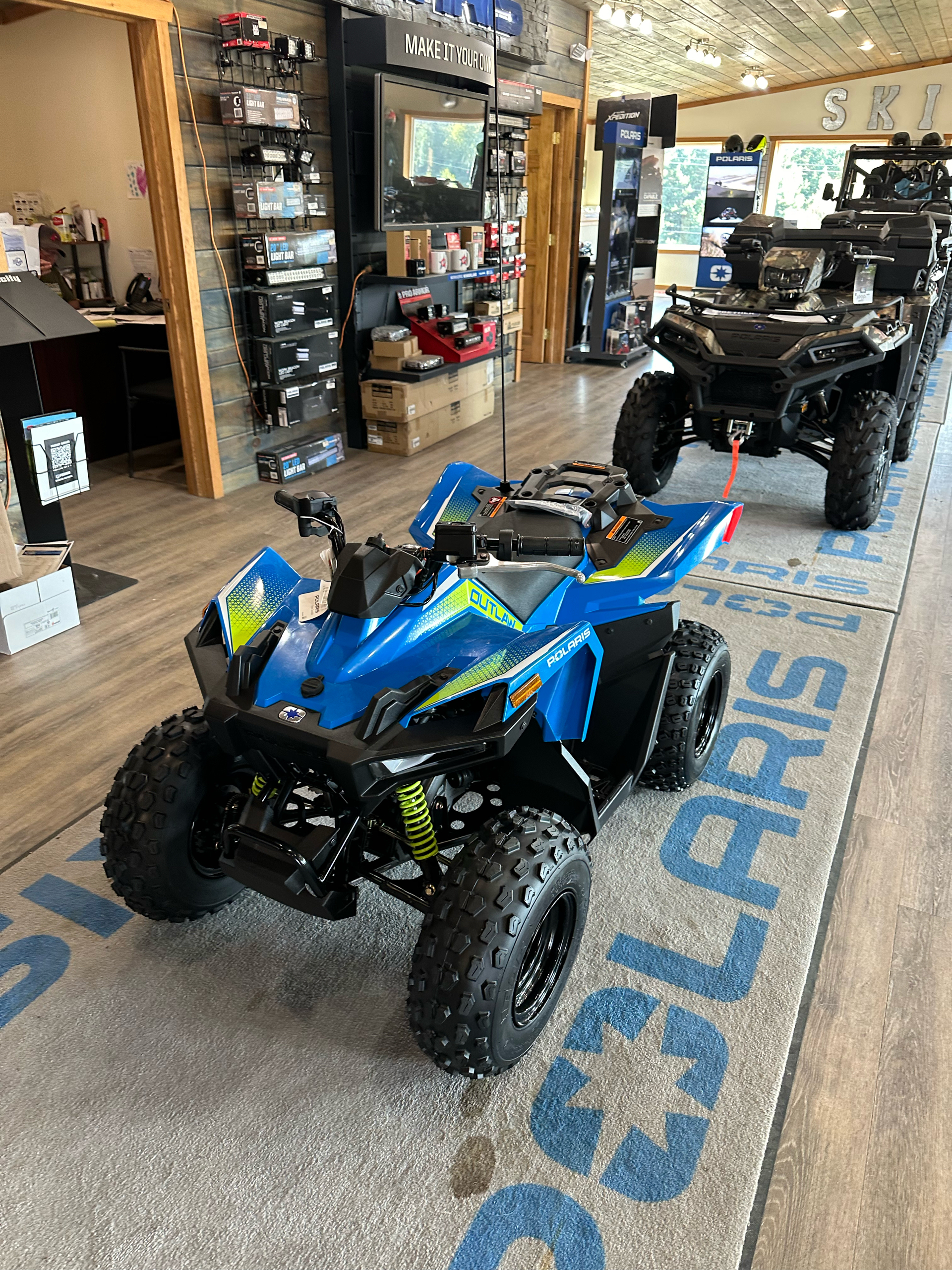 2024 Polaris Outlaw 70 EFI in Malone, New York - Photo 1