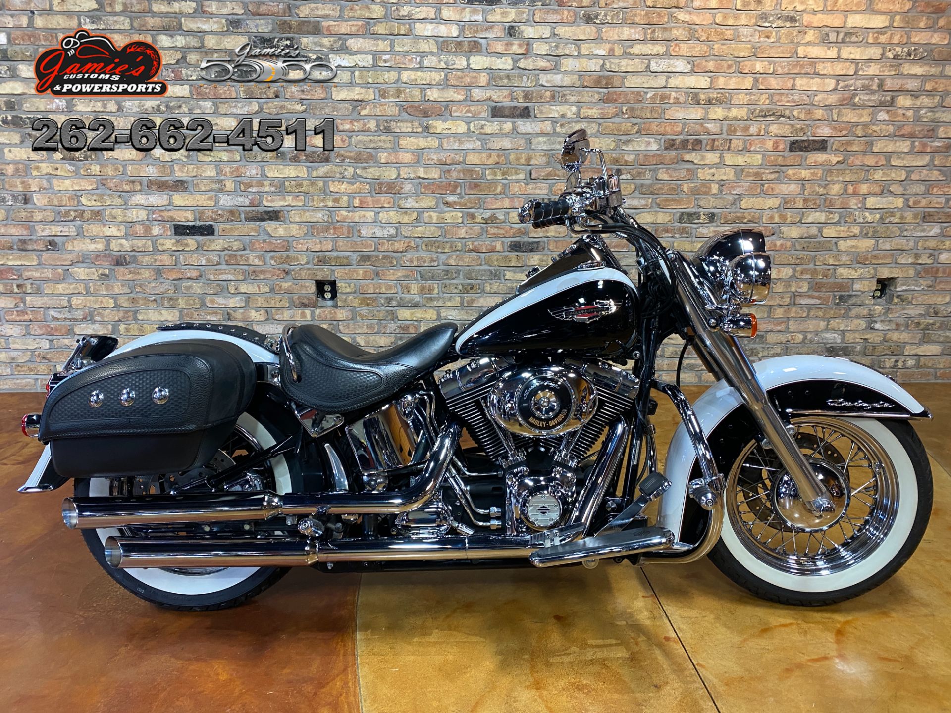 2005 Harley-Davidson FLSTN/FLSTNI Softail® Deluxe in Big Bend, Wisconsin - Photo 1