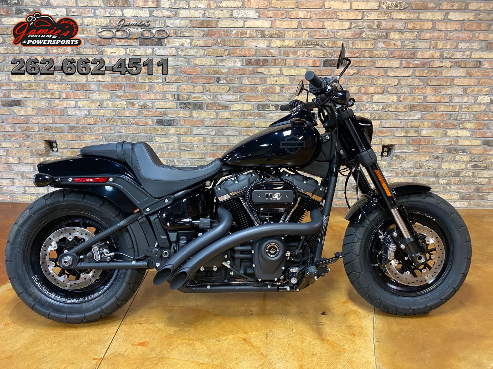 2019 Harley-Davidson Fat Bob® 114 in Big Bend, Wisconsin - Photo 1
