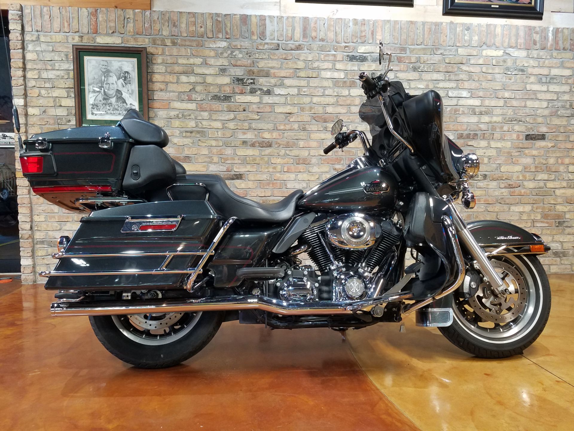 Used 2008 Harley Davidson Ultra Classic Electra Glide Motorcycles In Big Bend Wi 4421 Black Pearl