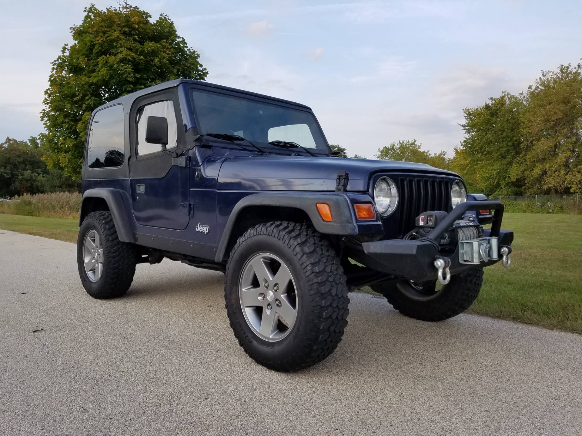 Used 1997 Jeep® Wrangler Sport | Automobile in Big Bend WI | 4043 Dark Blue