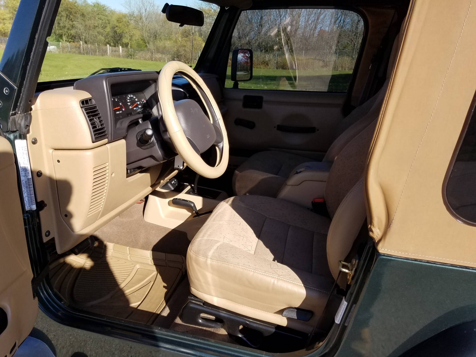Used 2002 Jeep® Wrangler X | Automobile in Big Bend WI | 4298 Shale Green
