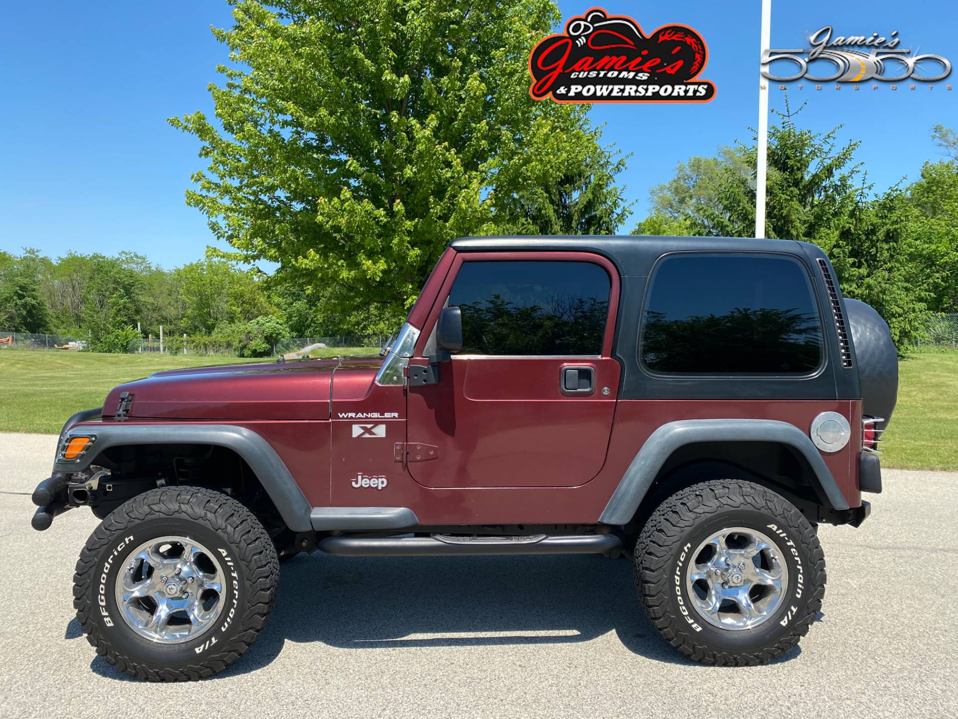 Used 2002 Jeep® Wrangler X | Automobile in Big Bend WI | 4183 Sienna Pearl  Coat
