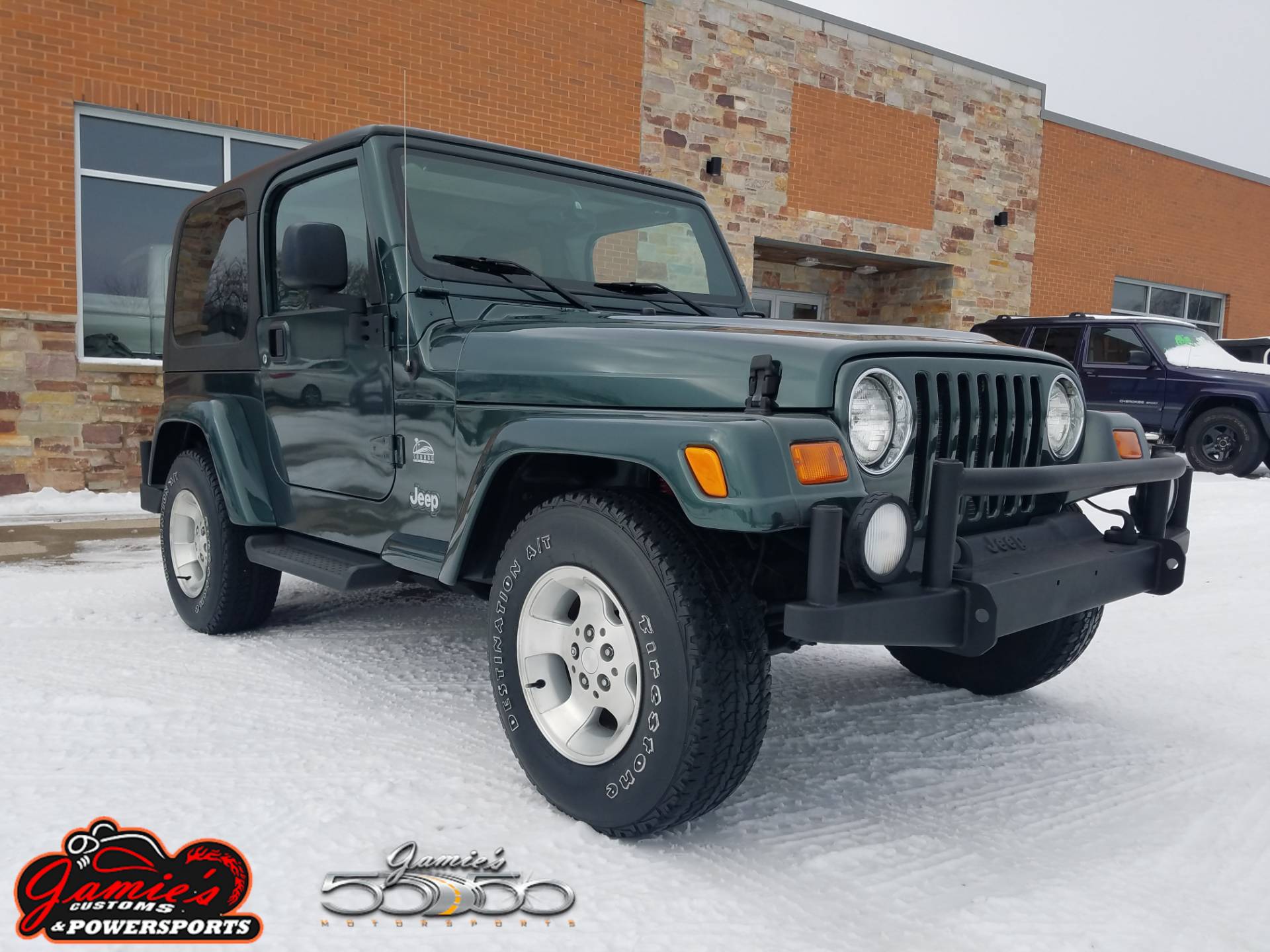Used 2003 Jeep® Wrangler Sahara | Automobile in Big Bend WI | 4348 Shale  Green Metallic