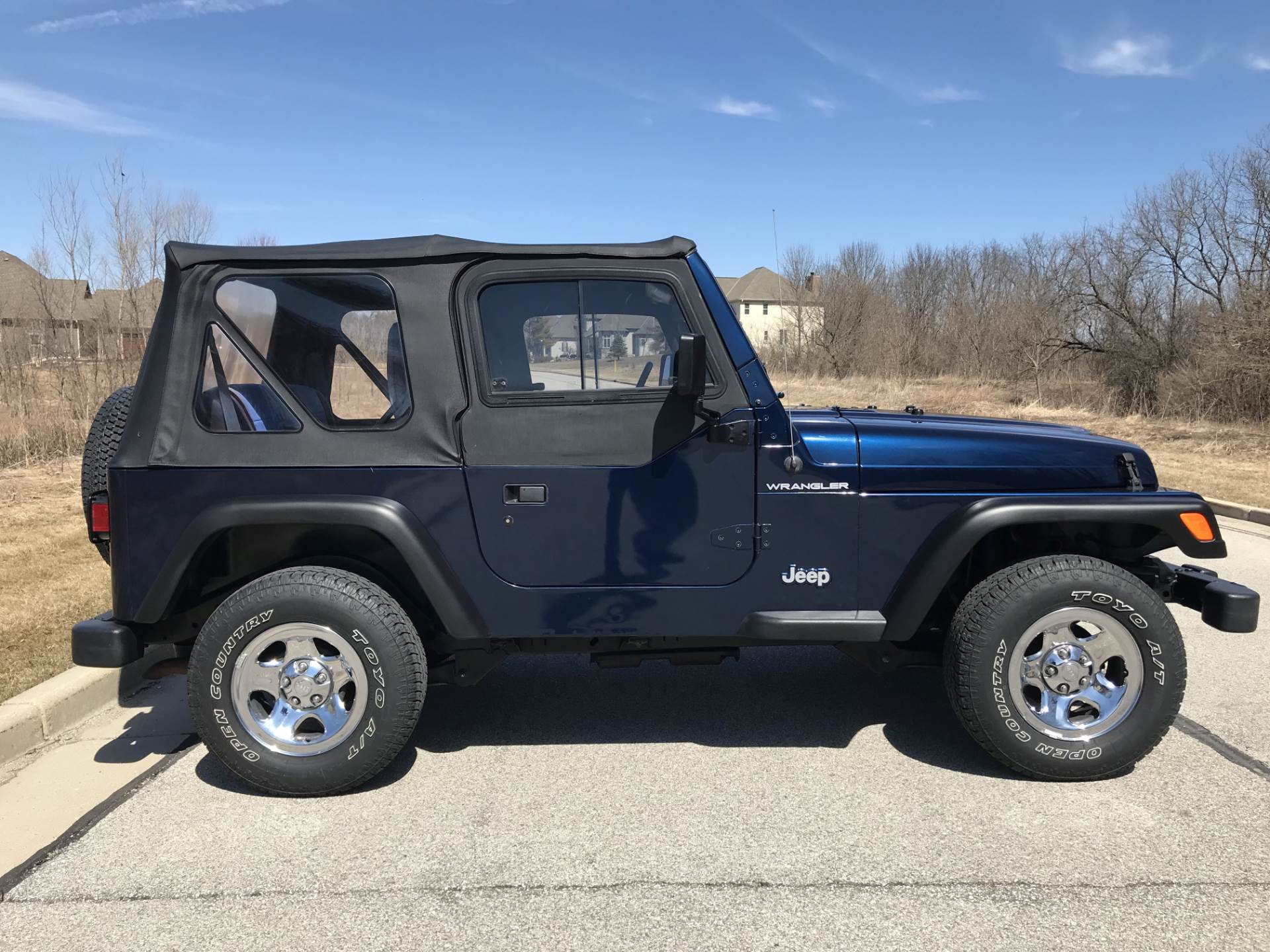 Used 2002 Jeep® Wrangler X | Automobile in Big Bend WI | 4004 Patriot Blue