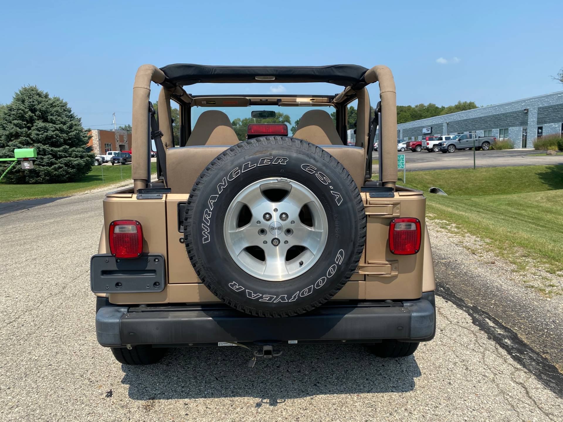 Used 1999 Jeep Wrangler Sahara 2dr 4WD SUV | Automobile in Big Bend WI |  4057 Desert Sand