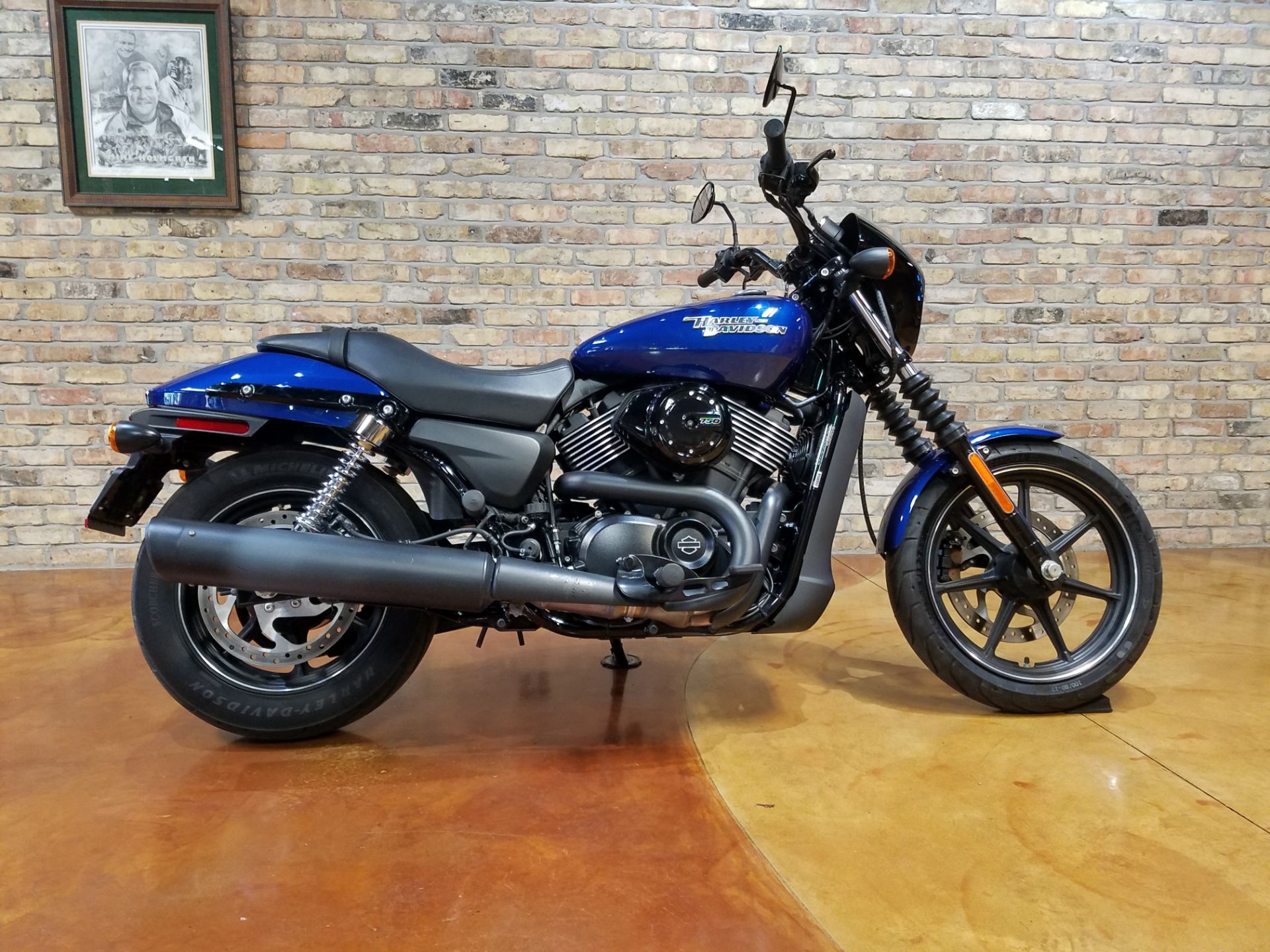 Used 2017 Harley Davidson Street 750 Motorcycles In Big Bend Wi 4439 Superior Blue