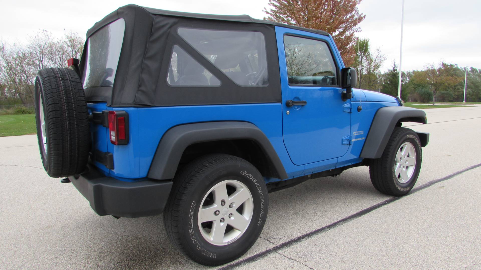 Used 2011 Jeep Wrangler Sport Automobile In Big Bend Wi 3053 Cosmos Blue