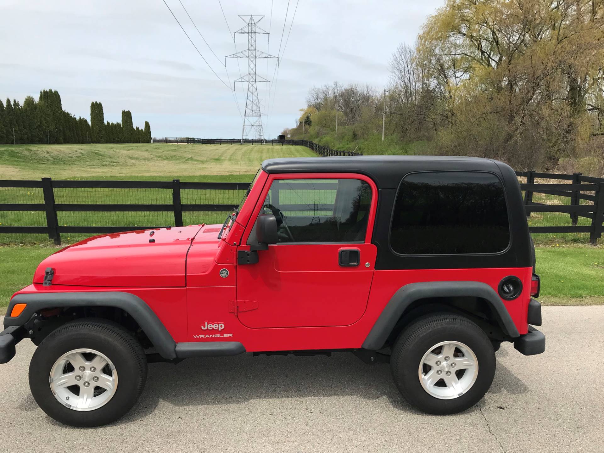 Used 2006 Jeep Wrangler Sport | Automobile in Big Bend WI | 4016 Flame Red  Clearcoat