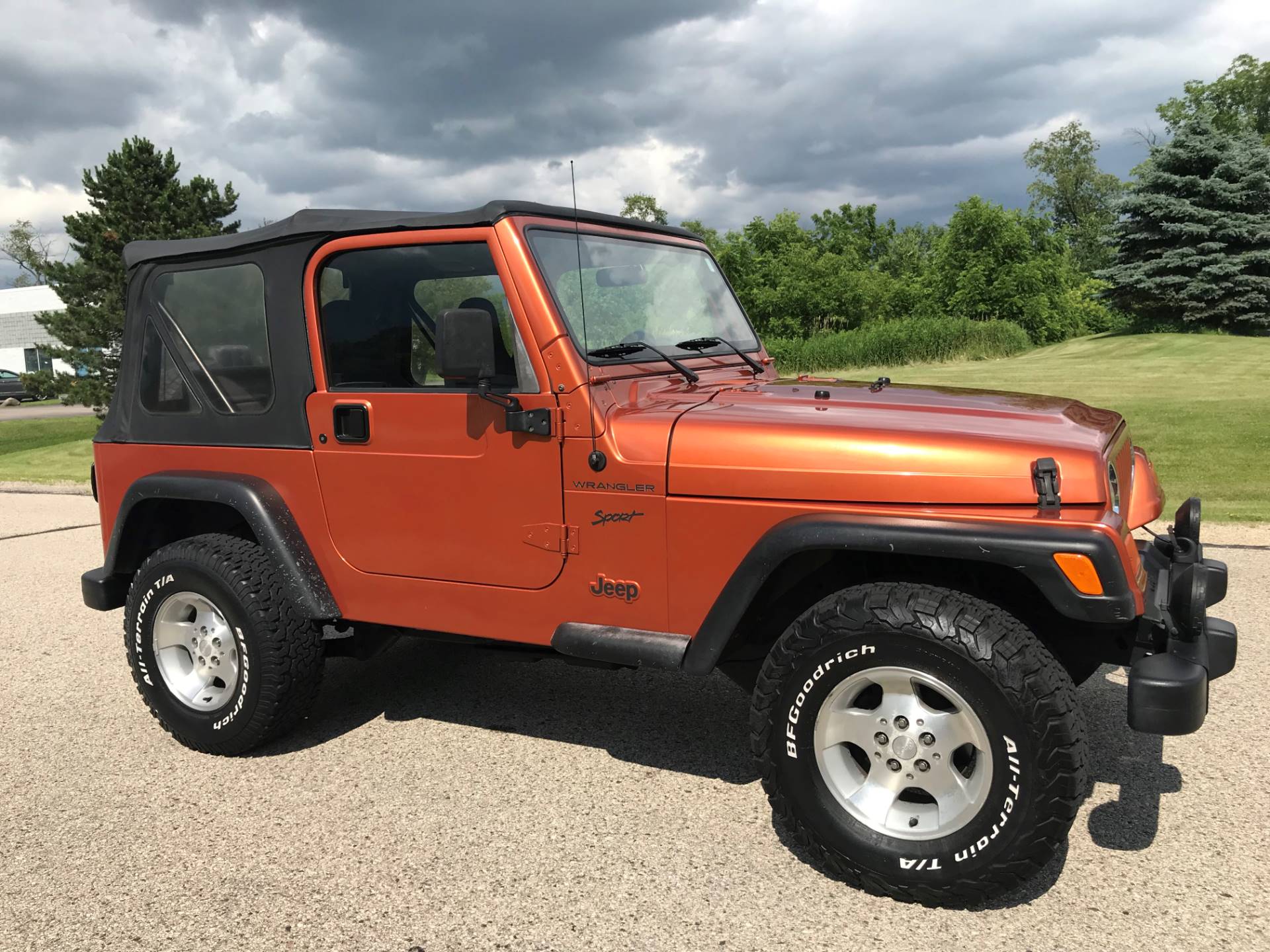 Used 2002 Jeep Wrangler Sport | Automobile in Big Bend WI | 4035 Amber Fire