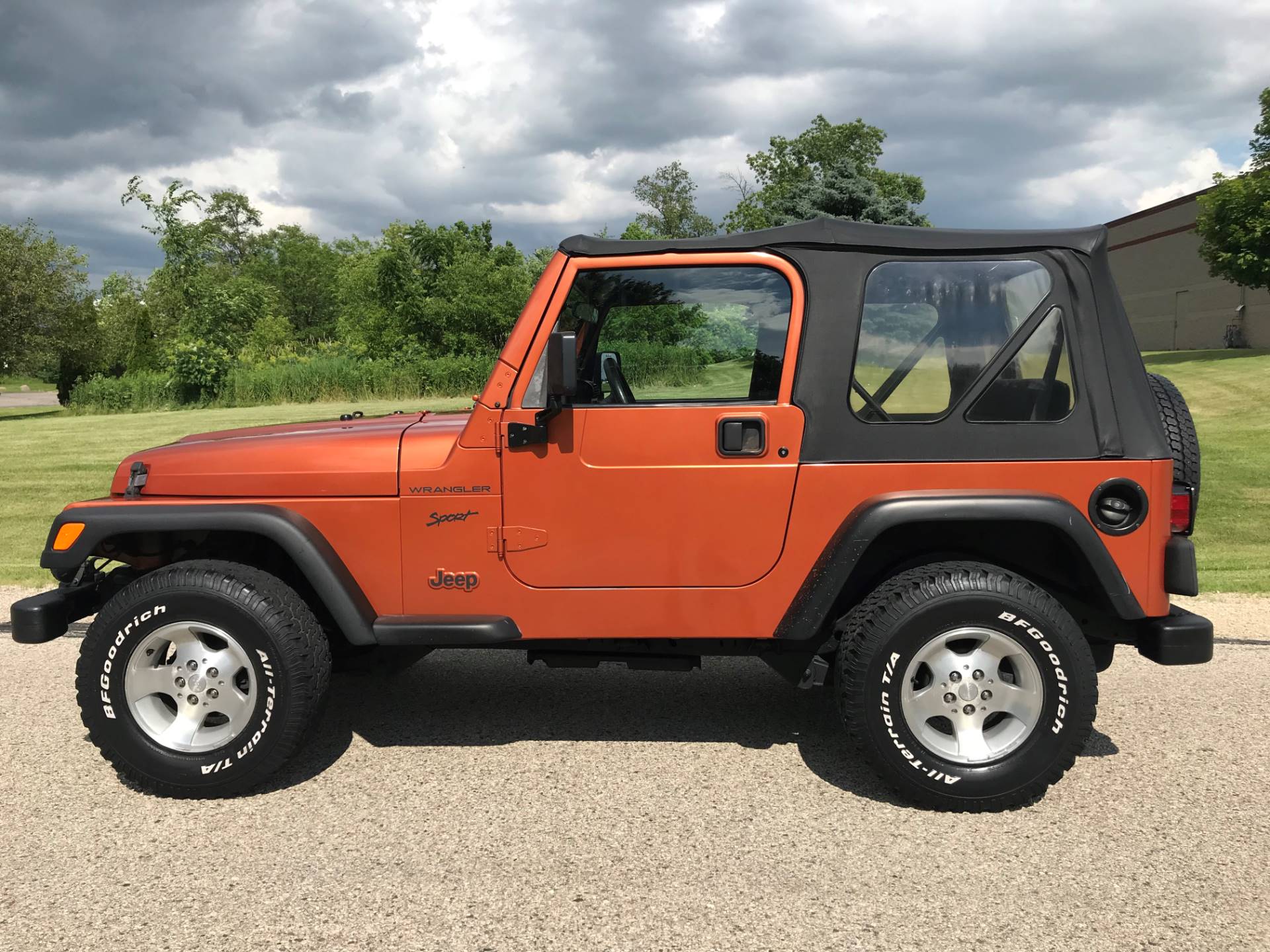 Used 2002 Jeep Wrangler Sport | Automobile in Big Bend WI | 4035 Amber Fire
