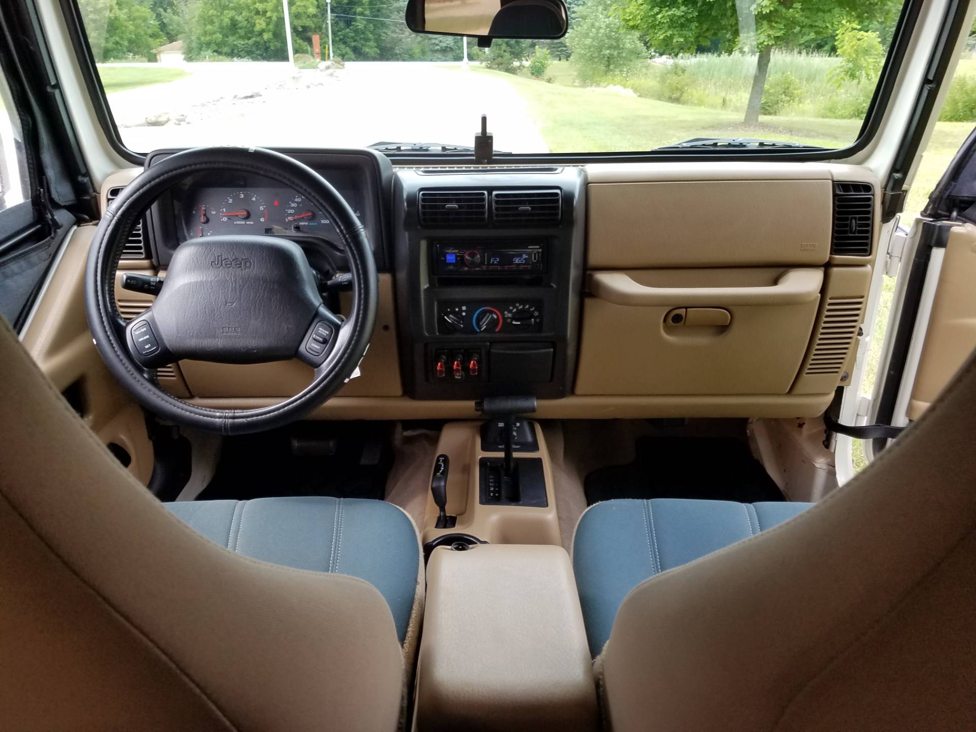 Top 74+ imagen jeep wrangler 2002 interior
