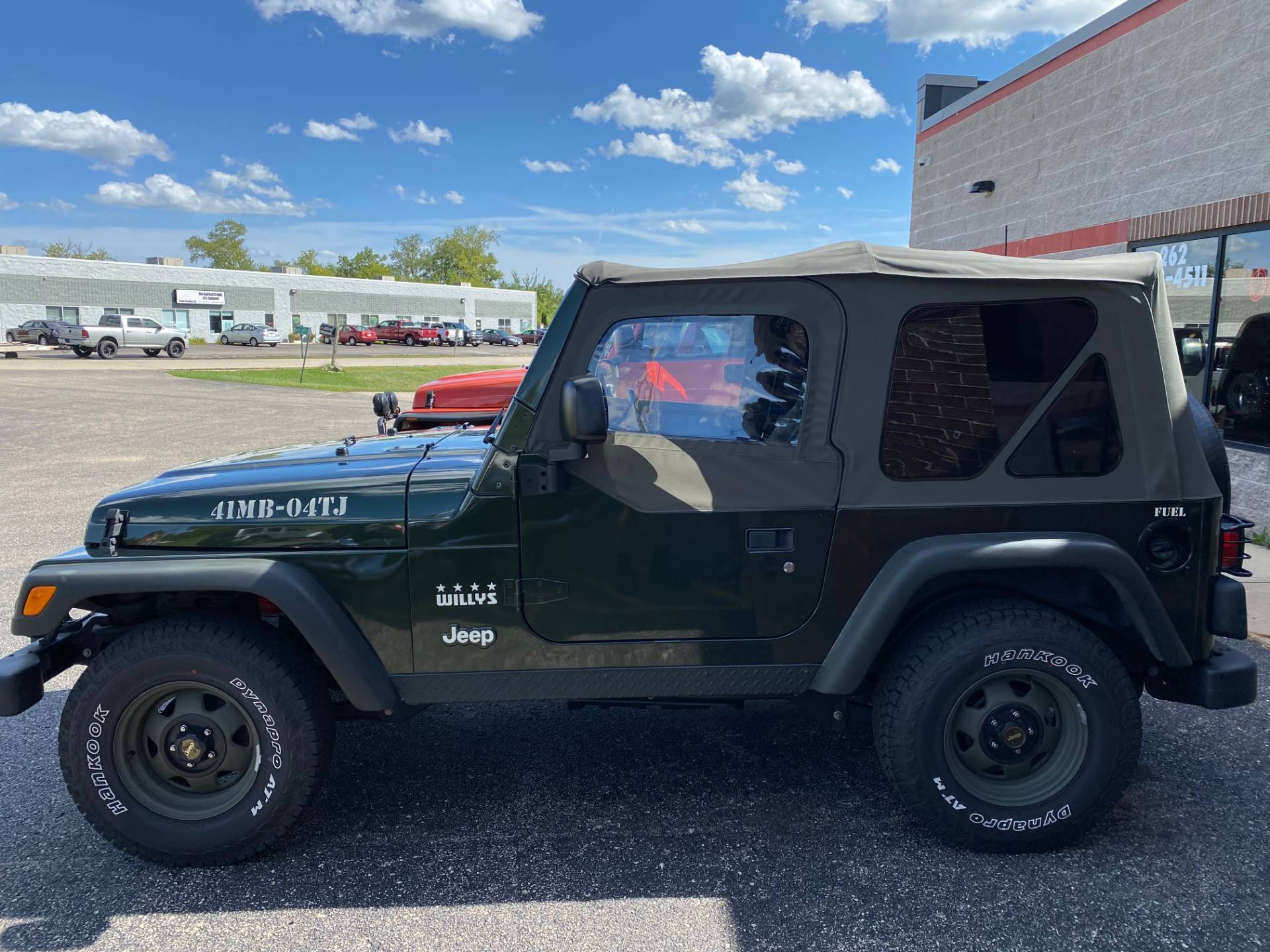 Used 2004 Jeep® Wrangler Willys Edition | Automobile in Big Bend WI | 4061  Moss Green