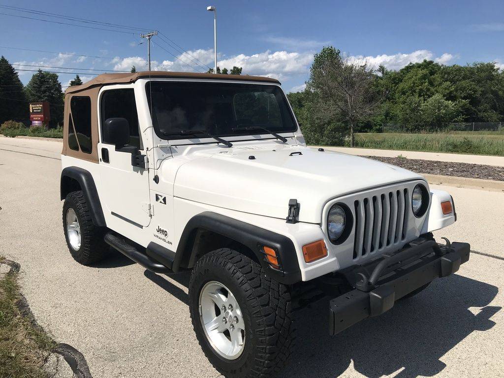 Used 2004 Jeep Wrangler X | Automobile in Big Bend WI | 4054 White