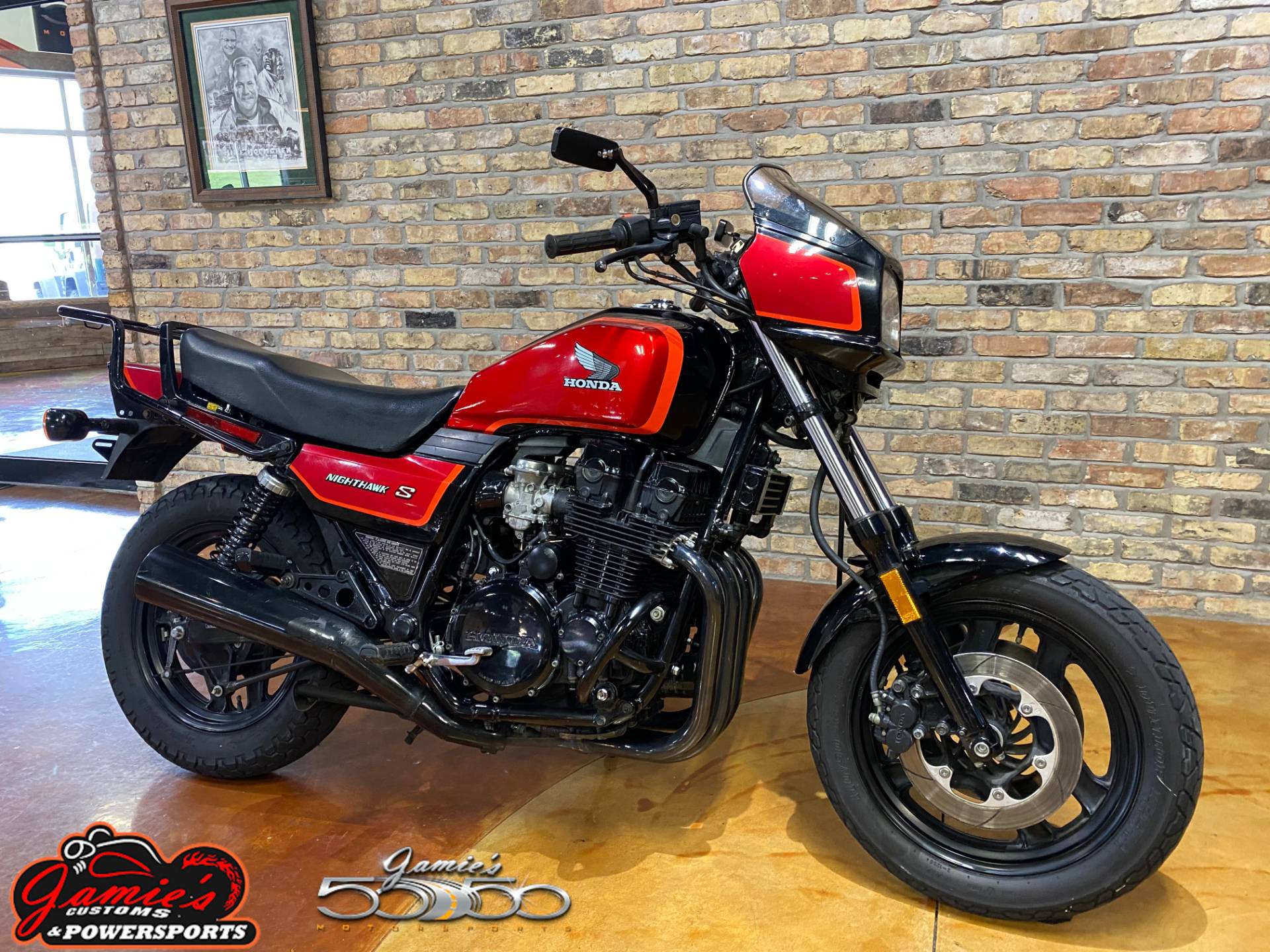 Used 1986 Honda Cb700sc Motorcycles In Big Bend Wi 4196j Red