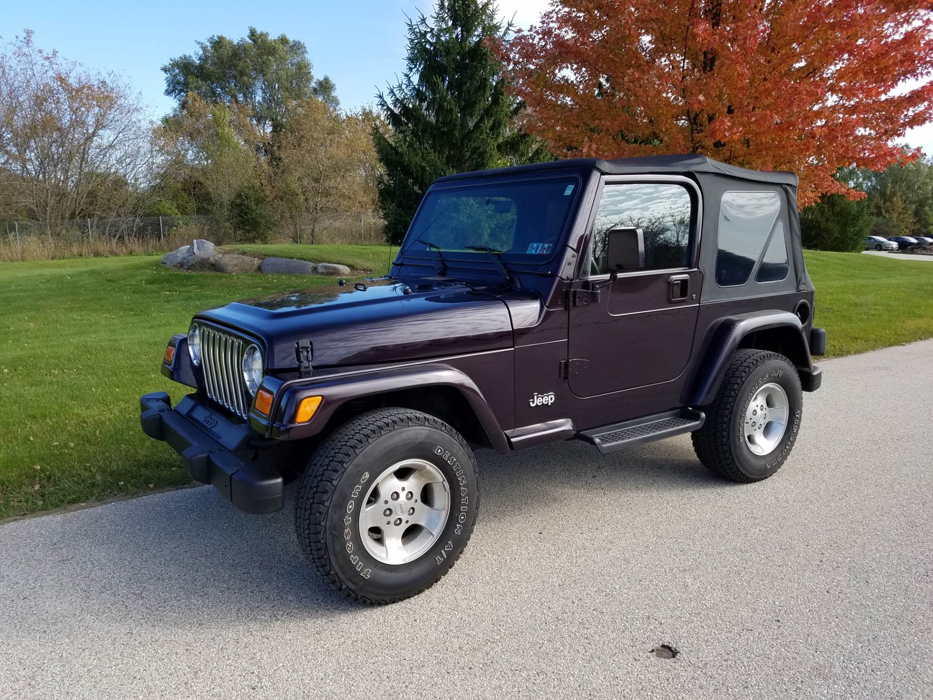 Used 2000 Jeep® Wrangler | Automobile in Big Bend WI | 4092 Purple