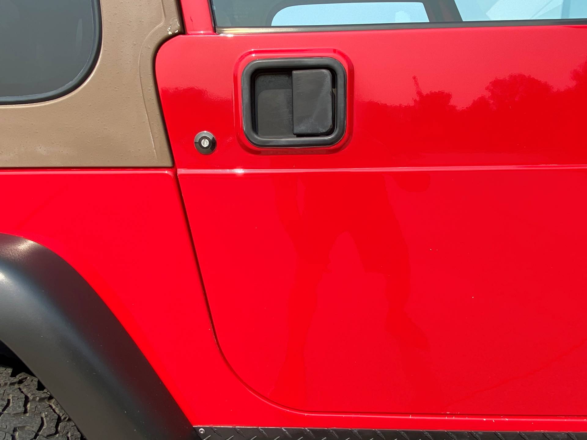 Used 2002 Jeep® Wrangler X | Automobile in Big Bend WI | 4277 Flame Red