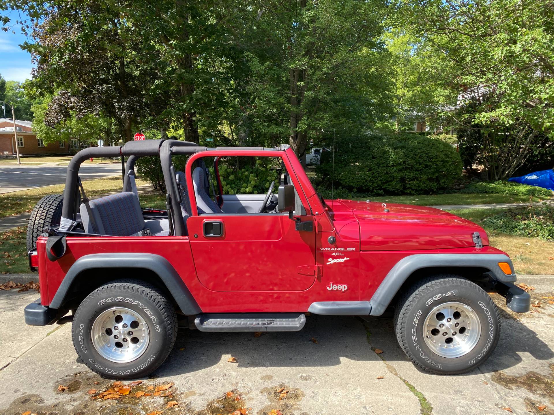 Used 1998 Jeep® Wrangler Sport | Automobile in Big Bend WI | 4294 Chili  Pepper Red