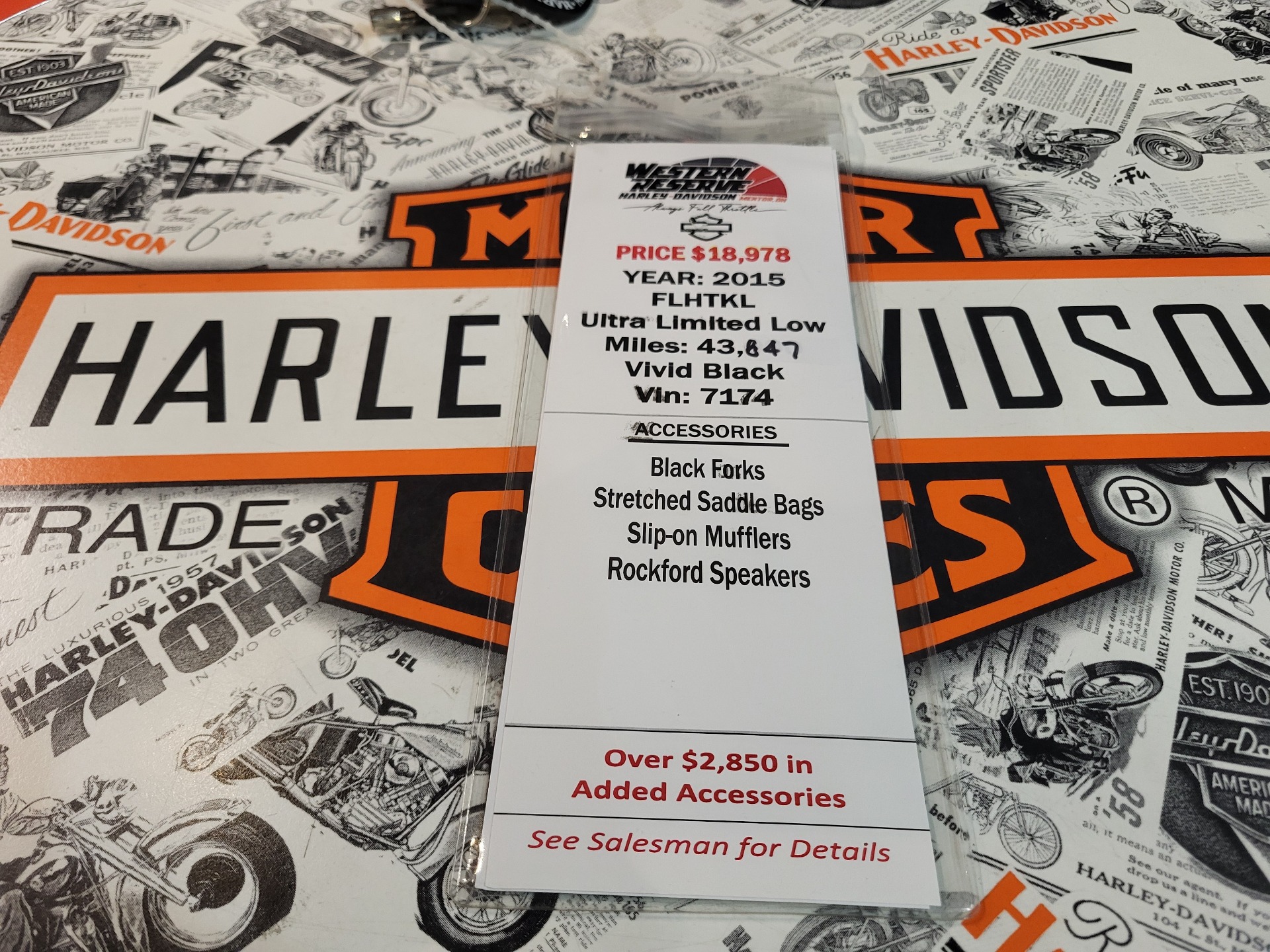 2015 Harley-Davidson Ultra Limited Low in Mentor, Ohio - Photo 6